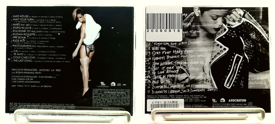Rihanna - Rated R/Unapologetic [CD/OBI] JAPAN/Contemporary R&B,Electronic - Image 2 of 4