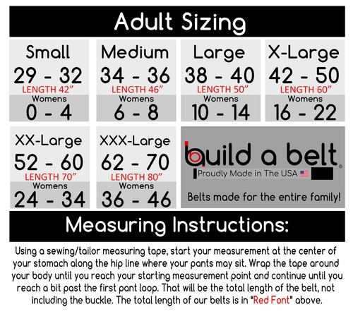 Build A Belt Adult 1.5" Classic Black Slider Buckle with Canvas Web Belt - Picture 2 of 13