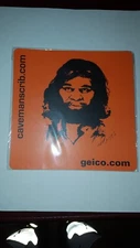 GEICO INSURANCE CAVEMAN MOUSEPAD 6 1/2 X 6 1/2 NIP