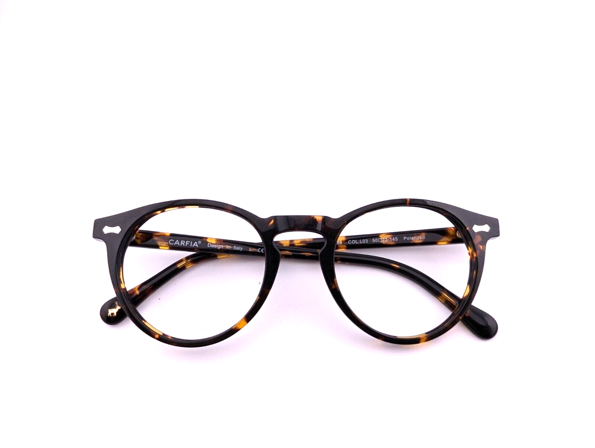 CARFIA Eyeglasses Frames Only, CA5288 50-22-145, Brown