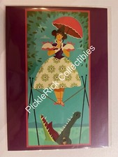 Postal de Disney WonderGround 2025 The Tightrope Walker de Shar Tuiasoa 5 X 7