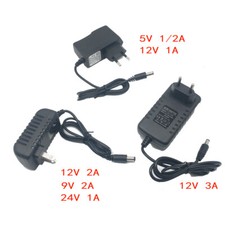 DC5V 9V 12V 24V 1A 2A 3A Adaptor DC 5 9 12 24V Volt Power Supply Charger Adapter