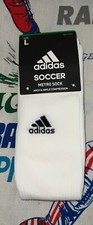 Adidas Soccer Metro Sock Arch Ankle Compression Large NEW white