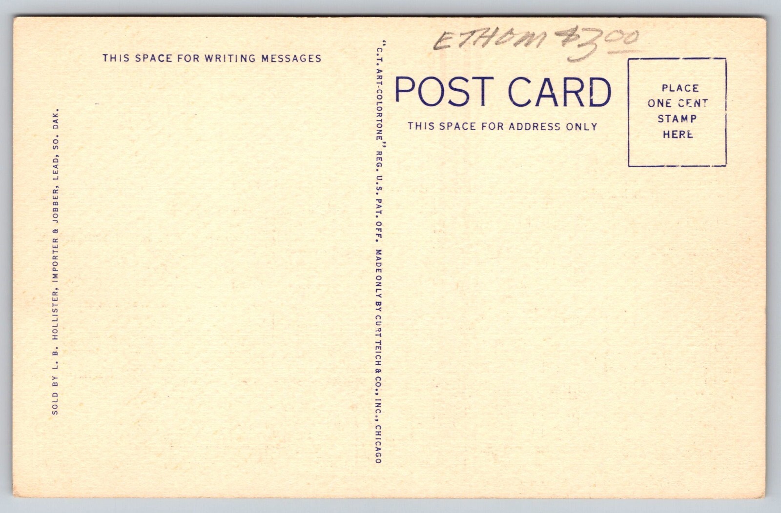 Postcard Bird's Eye View of Lead South Dakota eBay