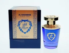 Al Haramain Azlan Oud Bleu for Men Extrait de Parfum Spray 3.33 oz