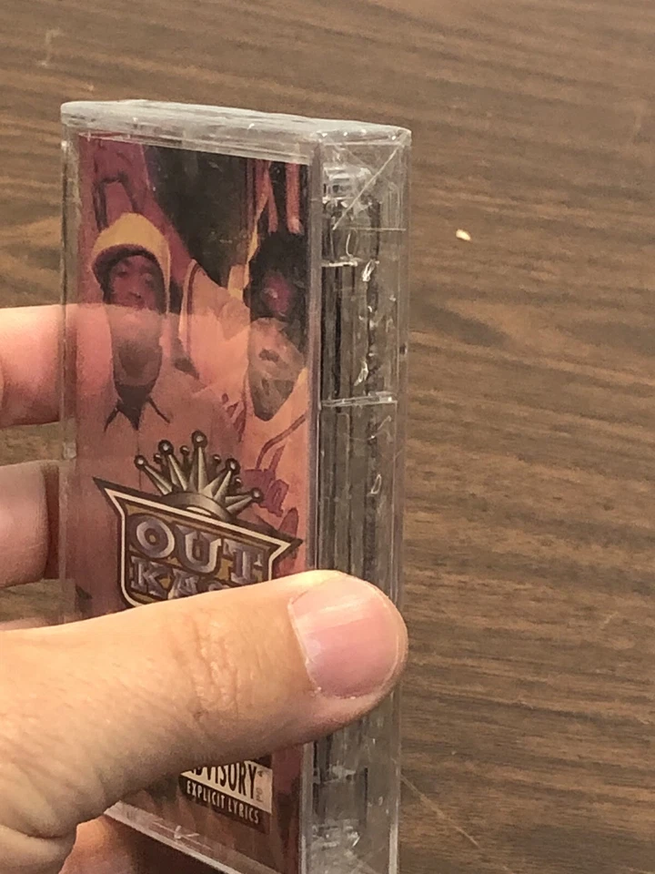 SEALED! New 1994 Outkast Southernplayalisticadillacmuzik Cassette Maxi Tape - Image 4 of 4