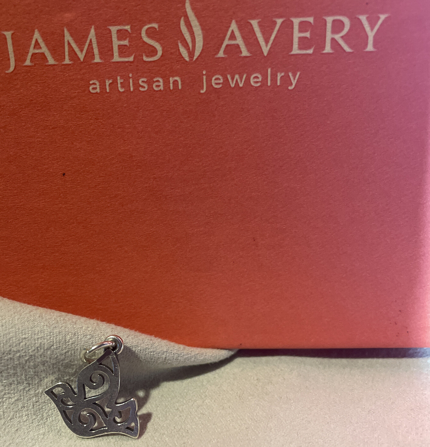 JAMES AVERY ARTISAN JEWELRY 925 Sterling Silver Dove … Gem