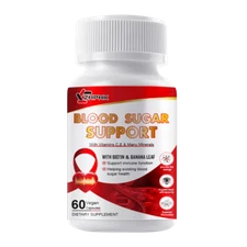 New/Blood Balance Formula All Natural Cardiovascular Support Blood Sugar Support