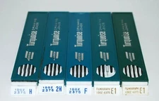 Turquoise Drawing Leads E1 F H 2H Vintage