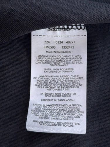 Columbia Klamm Half Zip Fleece Top, Mens Long Sleeve T Shirt Size XL, Black, New - Picture 12 of 12
