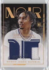 2021-22 Panini Noir Rookie Jumbo Material Prime 7/10 Keon Johnson #RJM-37 1d0h