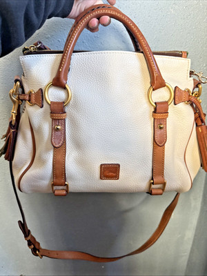 Large 15 inch Dooney & Bourke Florentine Satchel Pebbled, Read Sold As Is