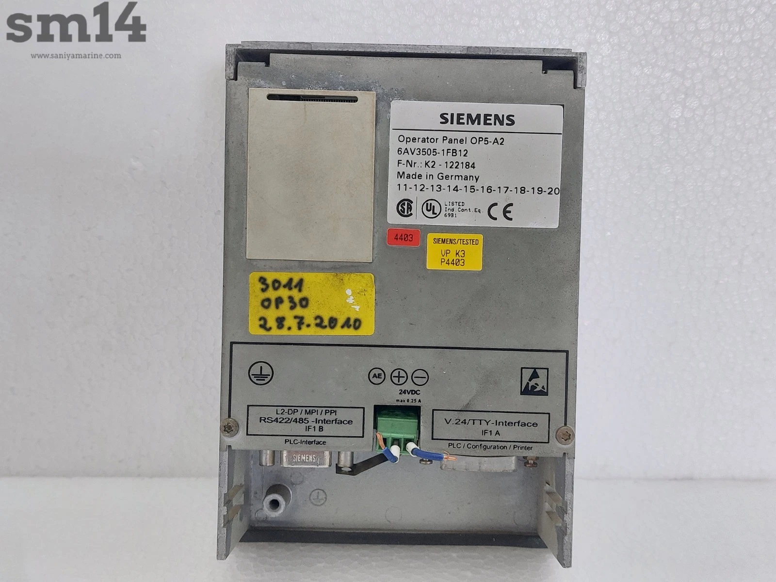 COROS OP5 HMI OPERATOR INTERFACE PANEL