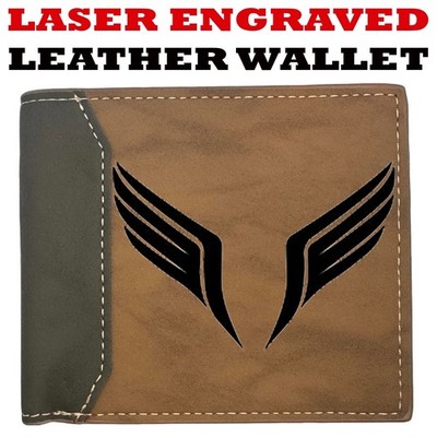 Custom WINGS Wallet - Bifold Leather Wallet - Premium Quality