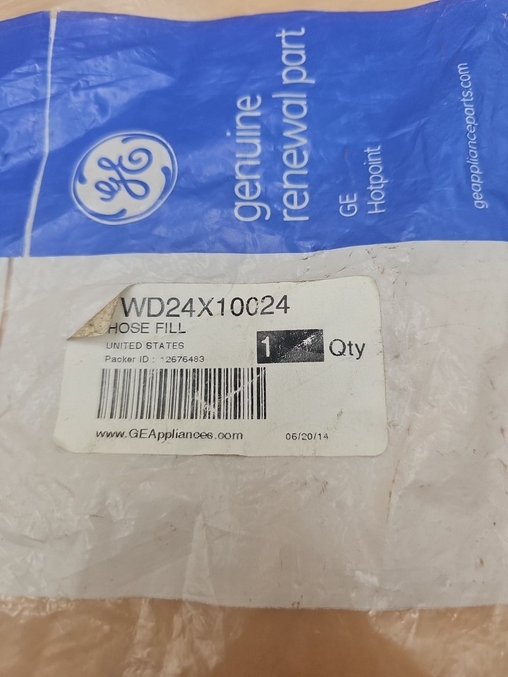 GE WD24X10024 OEM Dishwasher Fill Hose Water Supply Line. A1 | eBay