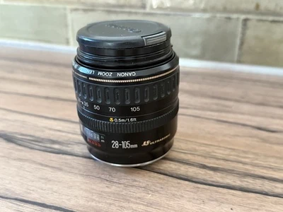 Objectif Canon ultrasonic 28-105mm 1:3.5 - 4.5 , fonctionnel . - Photo 1/4