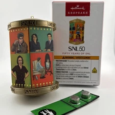 Hallmark Keepsake 2025 Saturday Night Live SNL 50 Years Magic Sound Ornament