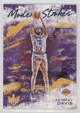 2020-21 Panini Court Kings Modern Strokes Amethyst 99/99 Anthony Davis #14 08v9