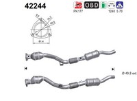 Katalysator FÜR Audi A6 C5 (4B2, 4B4), Audi A6 C5 Avant (4B5, 4B6) - AS 42244