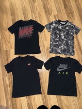 Nike Boys Youth Sz Small S 8 T-shirt Graphic Tee Shirt Cotton Lot