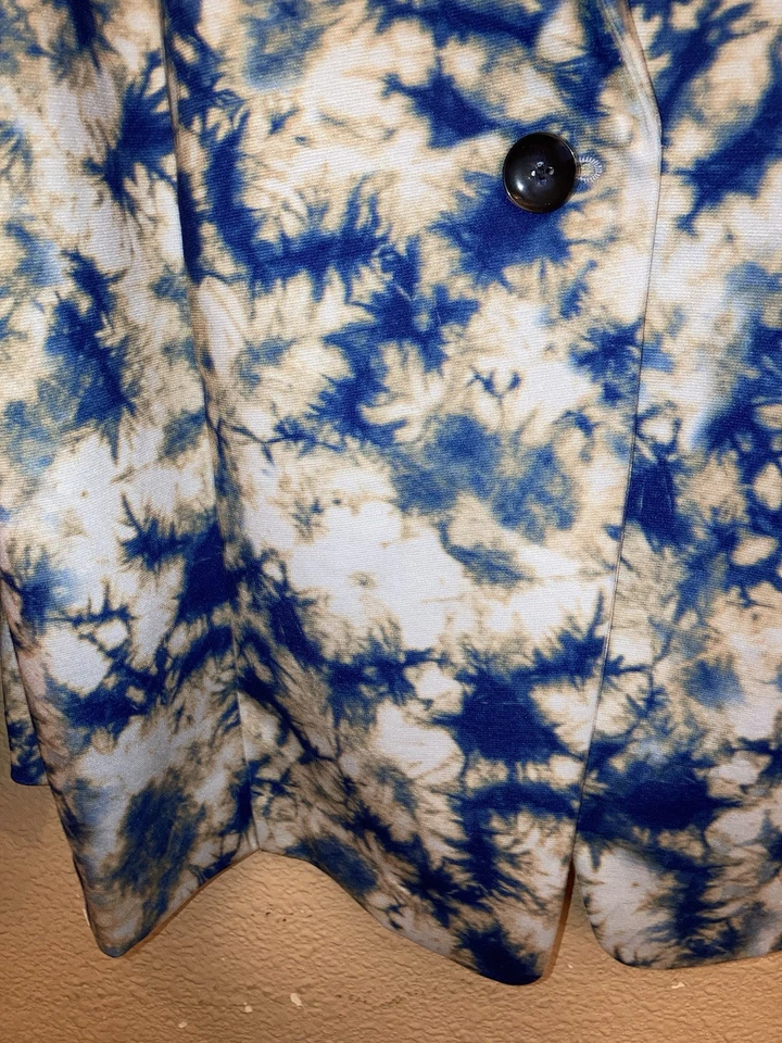 NWT Logo Tie Dye Blazer Large - Image 4 of 4