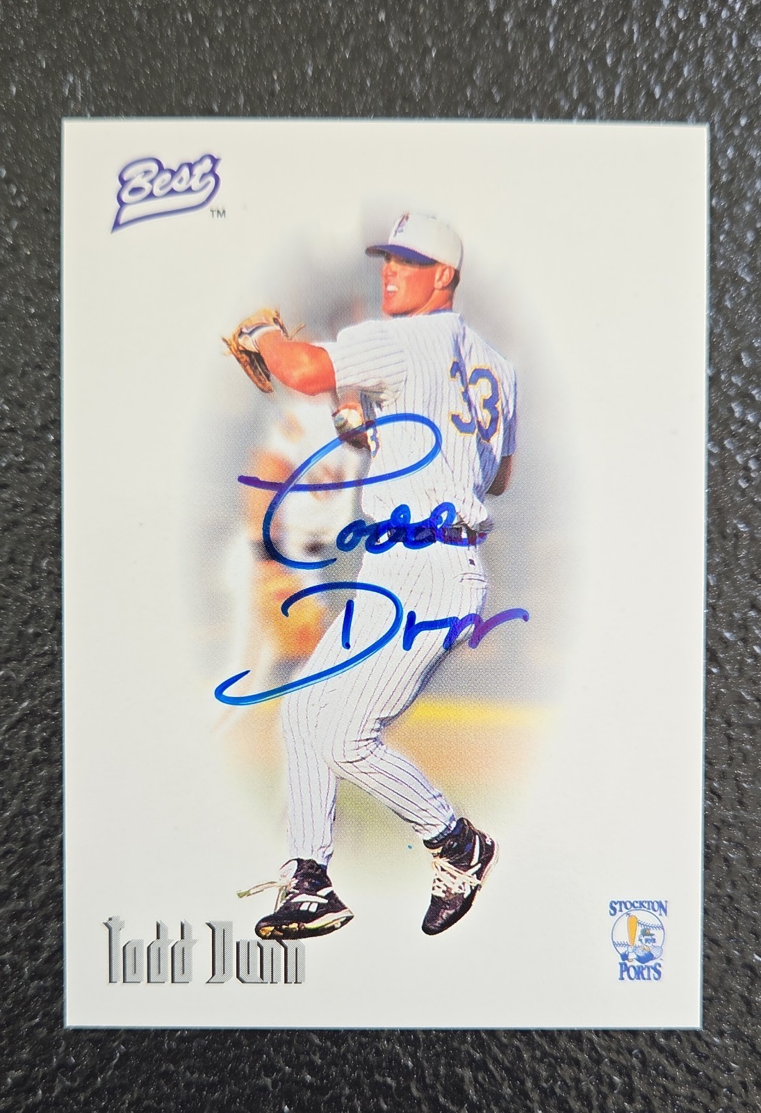 1996 Best Minor League - Autographs Todd Dunn (AU)