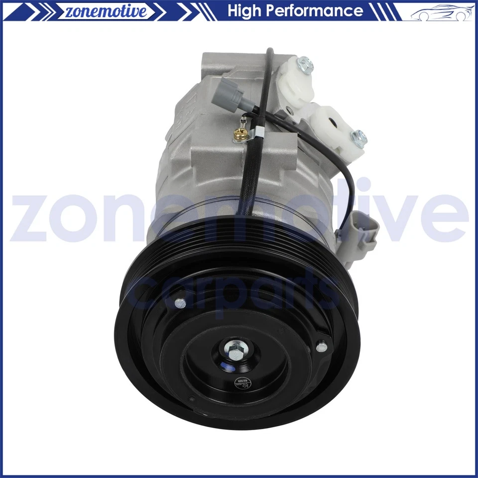 Compresor de aire acondicionado V6 para Toyota Camry para Highlander 2004-2005 2006 Foto 3 de 4