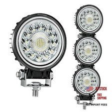 LED Work Lights, 4Pcs 4 Inch 99W Round Driving Fog Lights Spot Flood 4pcs 99w
