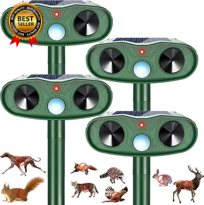 2026 Sonic Fortress Pro Deer Repellent Devices, Racoon Repellent Outdoor Squirre