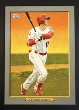 Shohei Ohtani 2020 Topps Turkey Red TR-47 Angels MLB Baseball Card Prominent