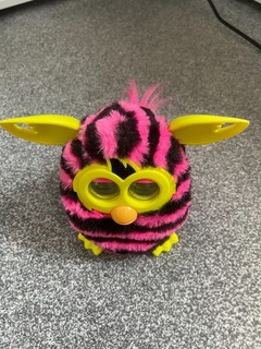 Pink and Black Furby