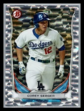 Corey Seager 2014 Bowman Draft Top Prospects Los Angeles Dodgers