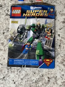 LEGO #6862, DC UNIVERSE SUPER HEROES, SUPERMAN VS. POWER ARMOR LEX, ASSEMBLED!NB