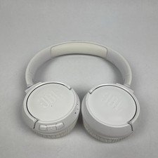 JBL Tune 510BT Wireless Bluetooth On Ear Stereo Headphones Mic Bass White *WORK*