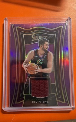 2020-21 Select - Selective Swatches Kevin Love #SS-KLV Purple Prizm /99 (MEM)