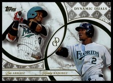 2024 Topps Dynamic Duals #7 Luis Arraez / Hanley Ramirez