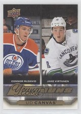 2015 Upper Deck UD Canvas Young Guns Checklist Connor McDavid Jake Virtanen 17ex