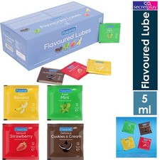 Pasante Flavoured Lubes 5ml Sachets | Cookies Strawberry Mint Banana Lubricants