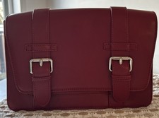 Ecosusi Vegan Leather Jane Messenger Bag in R...