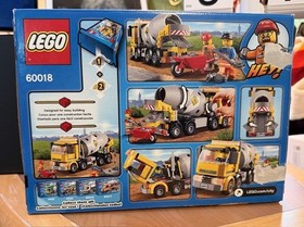 LEGO CITY: Cement Mixer (60018) Brand New In Factory Sealed Box Sealed
