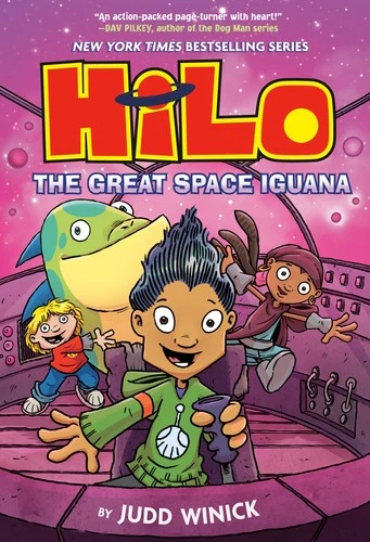 Hilo Book 11: The Great Space Iguana: (A Graphic Novel) - product listing photo
