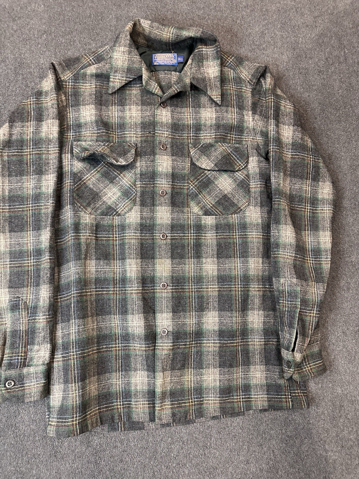 Vintage Pendleton Board Shirt Loop  Shadow USA Wo… - image 3