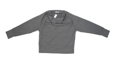 Haven Well Within Shirt Womens Small Gray Cowl Neck Dolman Sleeve Top Stretch