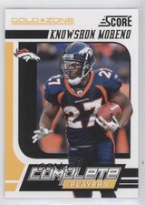 2011 Score Complete Players Gold Zone Knowshon Moreno #11 0q1p