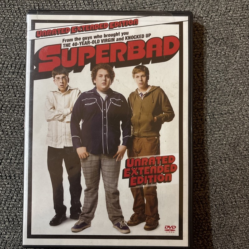 Superbad (Unrated Widescreen Edition) - DVD - AMAZING DVD IN PERFECT CONDITION!