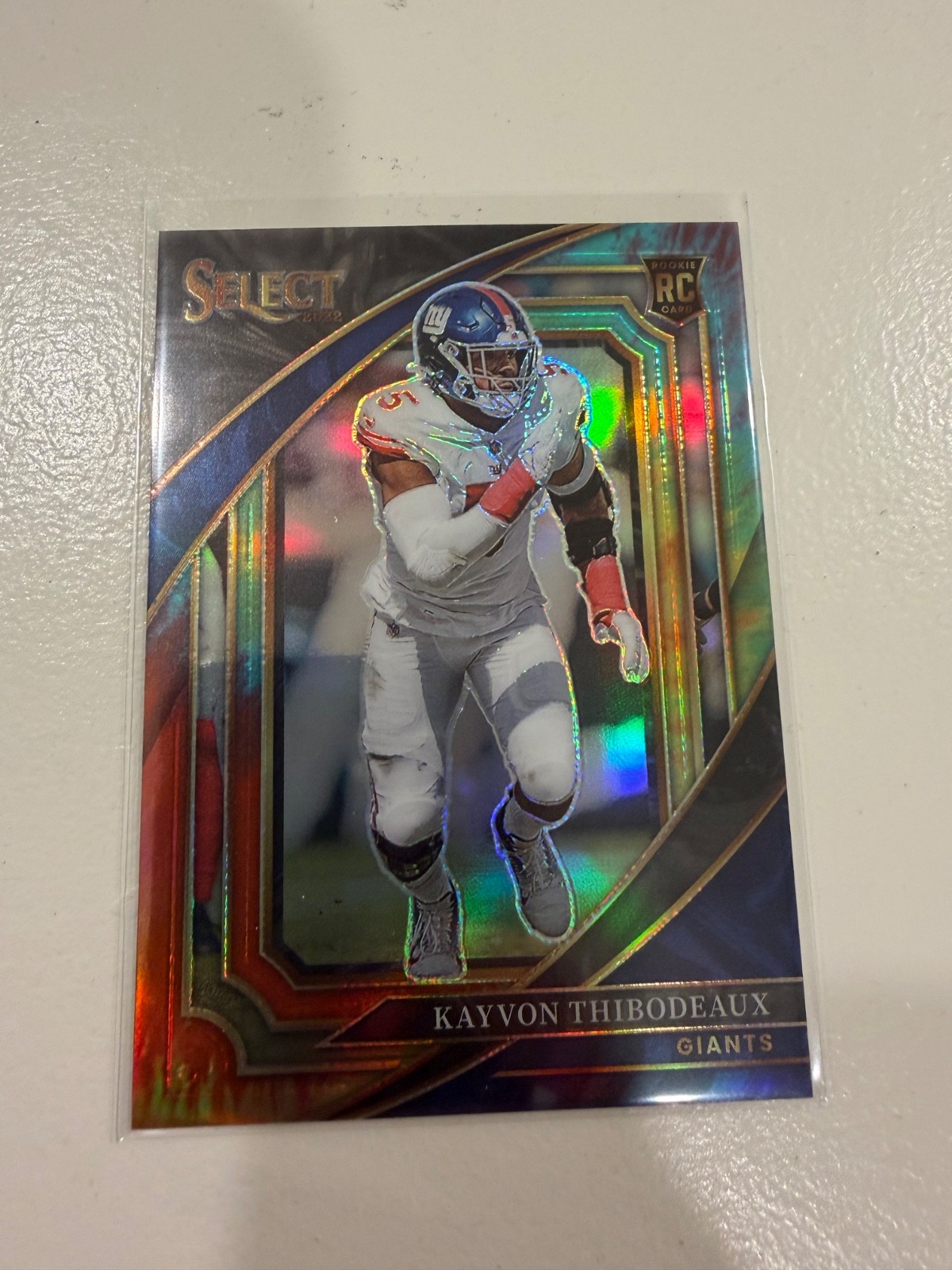 2022 Panini Select Football Kayvon Thibodeaux Suite Level Tie Dye Rookie /25