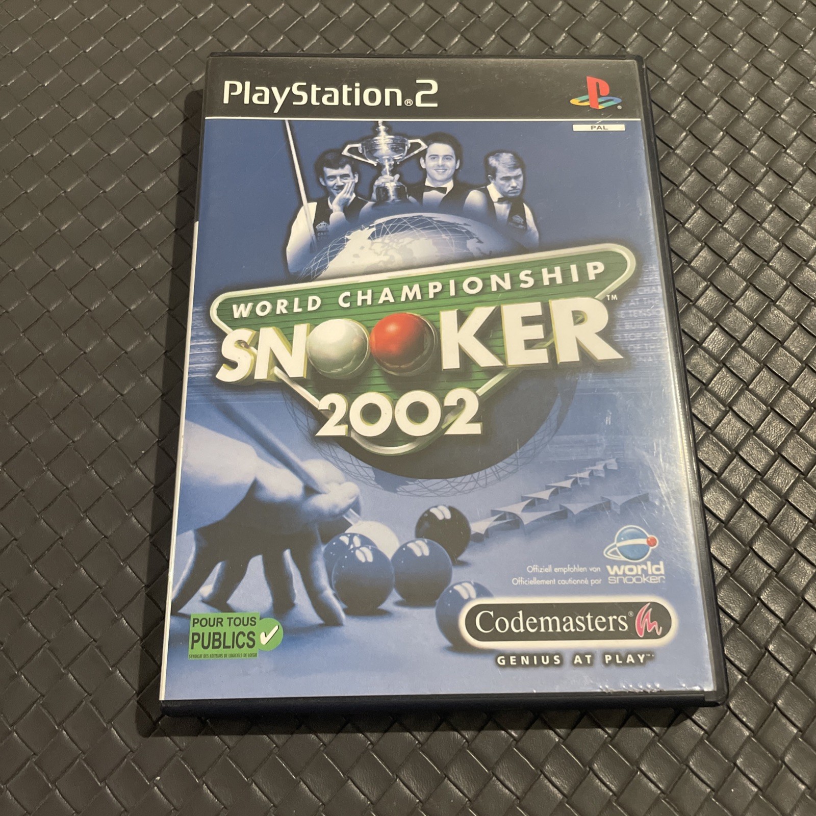 World Championship Snooker 2002 - Sony PlayStation 2 PS2 Complet Comme Neuf