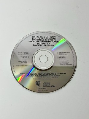 Batman Returns Original Motion Picture Soundtrack CD Danny Elfman 1992 DISC ONLY