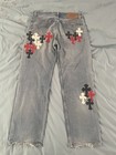 Chrome Hearts Levis Denim Jeans Patches White Red Dark Blue VIP ORDER — photo 2