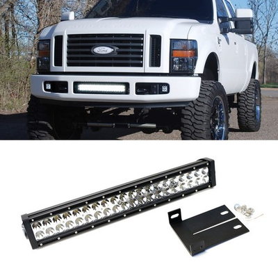 #ad #ad 120W 20quot; LED Light Bar w Bumper Mount Bracket Wirings For 08 10 Ford F250 F350 $129.09